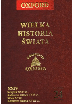 Oxford Wielka Historia Świata Tom 24