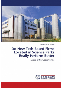 Do New Tech-Based Firms Located in Science Parks Really Perform Better