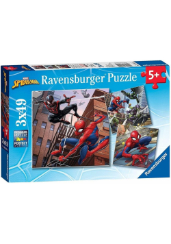 Puzzle 3x49 Spiderman w akcji