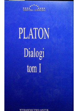 Platon Dialogi tom I