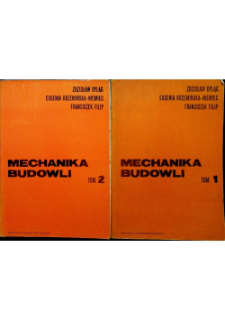 Mechanika budowli tom 1 i 2