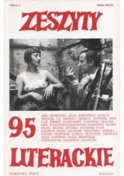 Zeszyty literackie 95 3/2006