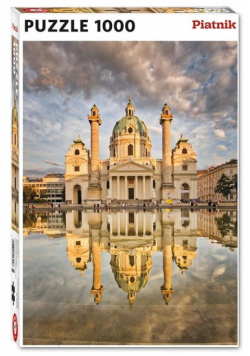 Puzzle 1000 - Kościół Św. Karola w Wiedniu PIATNIK
