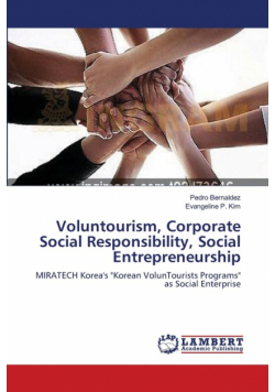 Voluntourism, Corporate Social Responsibility, Social Entrepreneurship