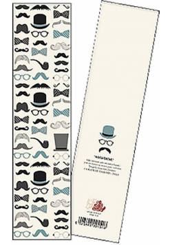 Zakładka do książki Moustache opakowanie 2 sztuki
