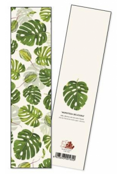 Zakładka do książki Monstera Delciosa op 2 sztuki