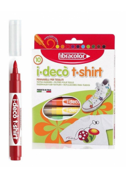 Mazaki dekoracyjne I-Deco T-shirt 10 kolorów