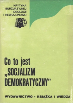 Co to jest socjalizm demokratyczny