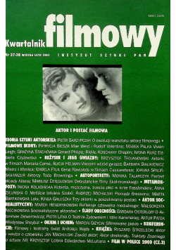 Kwartalnik Filmowy numer 37 38 2002