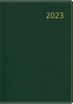 Kalendarz 2023 Edica A5D koperta zielony 2216