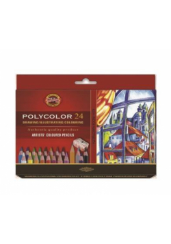 Kredki Polycolor 24 kolory
