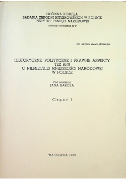 Historyczne polityczne i prawne aspekty TEZ RFN