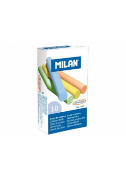 Kreda kolorowa 10 sztuk MILAN