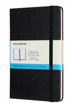 Notes Classic 11,5x18 tw. kropki czarny MOLESKINE