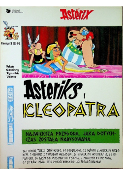 Asterix Asteriks i Kleopatra Zeszyt 2