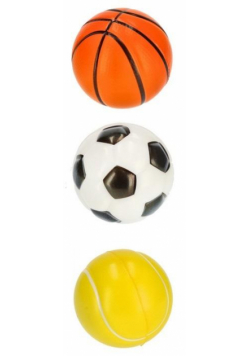 Piłka antystresowa 7cm Sport mix