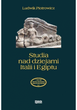 Studia nad dziejami Italii i Egiptu