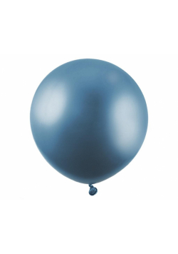 Balon Beauty&Charm platynowy niebieski 61cm