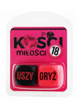 Kości Miłości 18 latki (różowo-czarne)