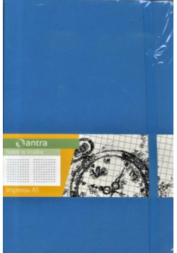 Notes A5 Kratka Impresja Jasny Niebieski ANTRA