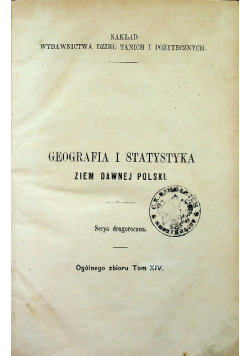 Geografia ogólna i statystyka ziem dawnej Polski 1868 r.