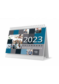 Kalendarz kadrowo-płacowy 2023 biurkowy