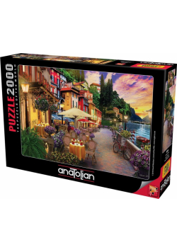 Puzzle 2000 Włochy, Jezioro Como