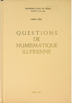Questions de Numismatique Illyrienne