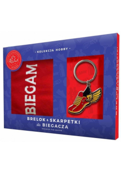 Zestaw brelok + skarpetki dla biegacza
