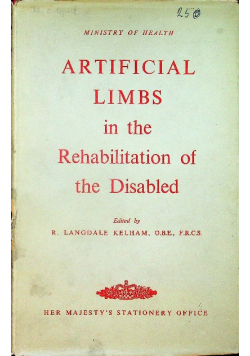 Artificial limbs in the Rehabilitation of the Disabled