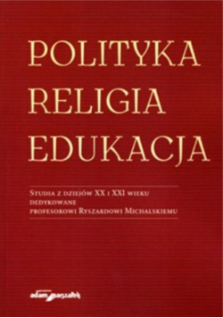 Polityka religia edukacja