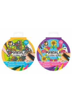 Kolorowanka Mandala 25K