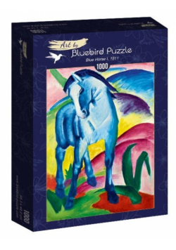 Puzzle 1000 Niebieski koń, Franz Marc 1911