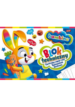 Blok techniczny A4/10K (10szt) BAMBINO
