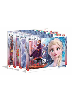 Puzzle ramkowe 30 Super Kolor Frozen 2