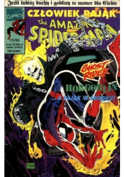 Człowiek pająk The Amazing Spider - Man Nr 11 / 93 Hobgoblin a pająk w środku