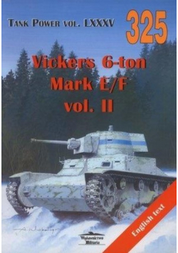 Vickers 6 ton Mark E F vol 2