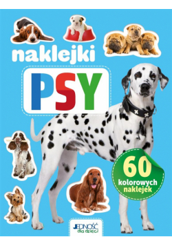 Psy. 60 kolorowych naklejek