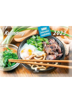 Kalendarz 2023 Rodzinny Kulinarny