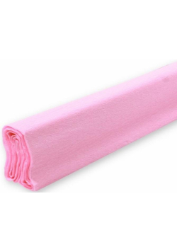 Bibuła marszczona pastelowa różow 50x200 (10szt)