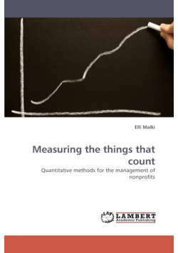 Measuring the things that count
