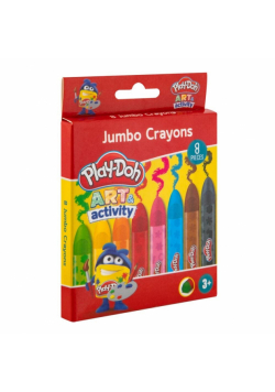 Kredki Jumbo 8 kolorów Play-Doh