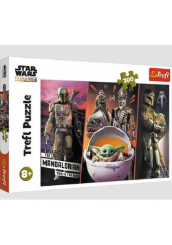 Puzzle 300 Tajemniczy Baby Yoda TREFL