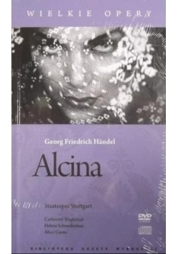 Alcina Wielkie Opery DVD plus CD Nowa