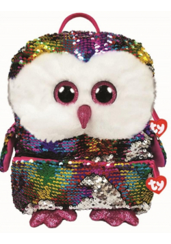 Ty Fashion - Cekinowy Plecak duży - Sowa