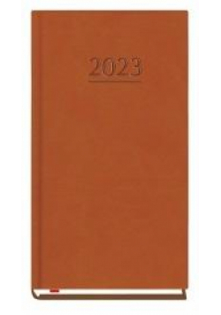 Terminarz 2023 Kieszonkowy Brązowy