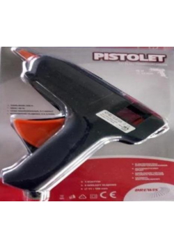 Pistolet do kleju termotopliwego moc 40W