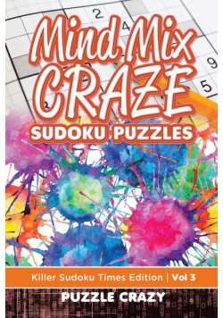 Mind Mix Craze Sudoku Puzzles Vol 3