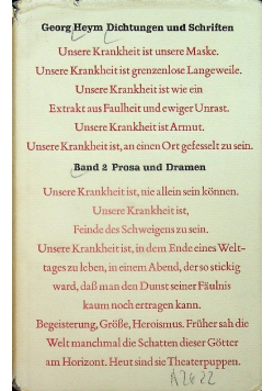 Dichtungen und Schriften band 2
