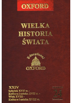 Wielka Historia Świata Oxford tom 24